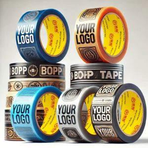 BOPP Printed Packing Tape, Packaging Type : Paper Box, Roll