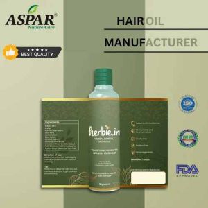 Herbal Hair Oil, Color : Green