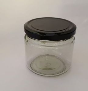 350ml Salsa Glass Jar, Color : Transparent for Food Storage Use