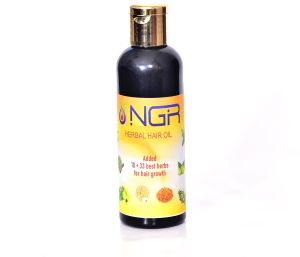 Herbal Hair Oil, Color : Green 100ml