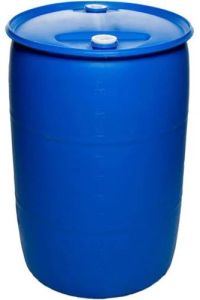 200L Blue HDPE Drum, Shape : Cylindrical