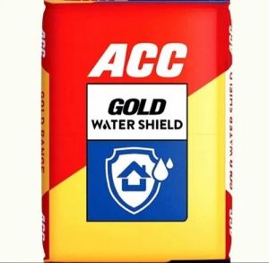 50Kg ACC Gold Water Shield Cement, Color : Grey