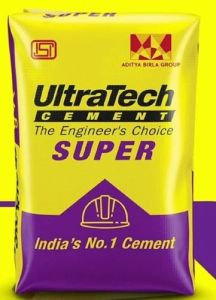 50kg Ultratech Super Cement, Color : Grey, Packaging Type : Bag