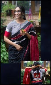 Linen Saree