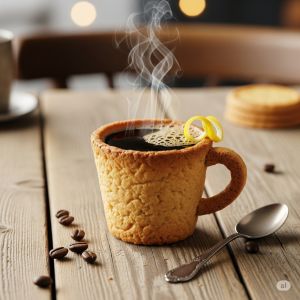 Edible Tea Cup