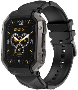 Silicone Rubber Silicon Strap Fire Bolt Smart Watch