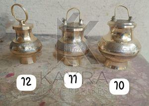 Brass Gangajali Kalash Traditional Multiple, Packaging Type : Box