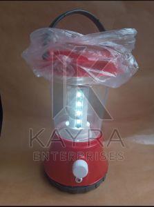 Polished Plastic Rechargeable Lantern, Color : Red
