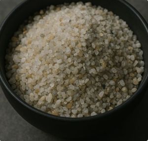 Semi Automatic Quartzite Grits Crushed Silica Stone