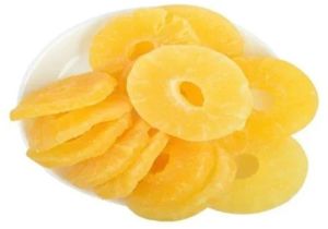 Yellow Dried Pineapple Slice, Packaging Type : Plastic Packet