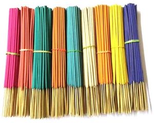Natural Herbs Aromatic Oils Scented Agarbatti, Color : Multiple Color