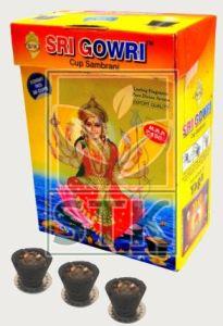 Wood Power & Essential Oil Sri Gowri Sambrani Cup, Brand Name : STK