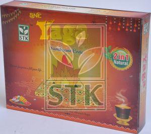 Gugal Yaga 2 in 1 Sambrani Cup, Color : Brown, Brand Name : Stk