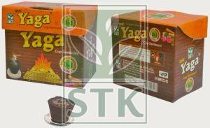 Wood Powder & Essentioal Oil Yaga 3 in 1 Sambrani Cup, Color : Brown
