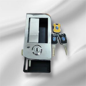 Stainless Steel High Security Almirah Lock, Color : Silver