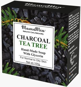 Charcoal & Tea Tree Handmade Soap with Glycerin