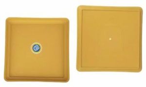 Plastic Square Pot Plate 12x12 Inch, Brand Name : Bbi