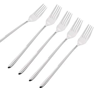 Stainless Steel Long Fork, Color : Silver, Packaging Type : Box