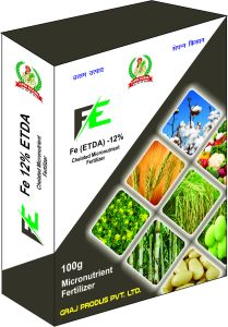Fe 12% ETDA Chelated Micronutrient Fertilizer