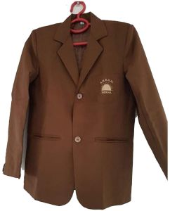 Coffee Full Sleeve School Blazer