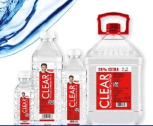 Clear 1000ml 12pcs Packaged Drinking Water Bottle