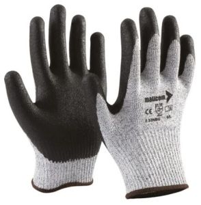 Nitrile Coated Cut Level-d Hand Gloves (Mallcom), Gender : Unisex