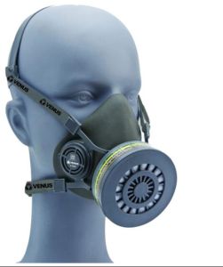 Plastic Standard Venus Face Mask, Color : Blue, Black