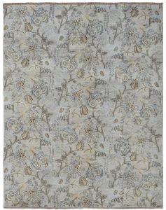 Viraaj Traditional Hand Knotted Off White Carpet