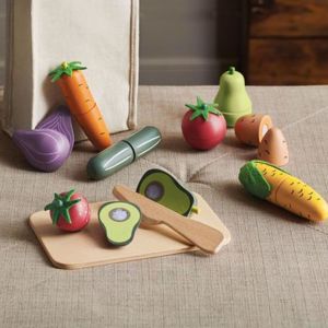 Fruits Veggie Cutting Baby Playing Wooden Toy