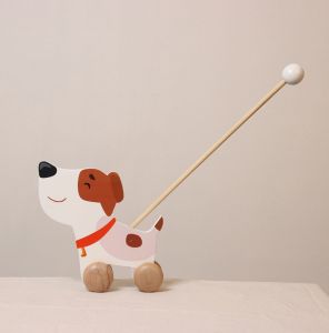 Wood Hand Painted Push Along Toys, Certification : ISO 9001:2008