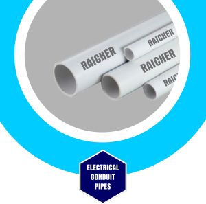 PVC Conduit Pipes, Color : Black for Agriculture