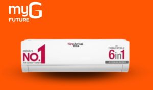 LG 6 in 1 Convertible 1 Ton Inverter Split AC  5 Star