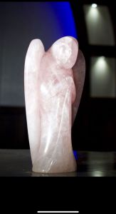 Rose Quartz Angels, Color : Pink for Decoration