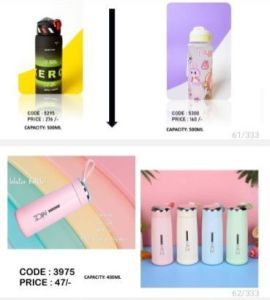 Glass Water Bottles Glass Water Bottles