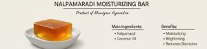 Nalpamaradi Soap, Color : Orange, Brand Name : Maniyoor Ayurveda