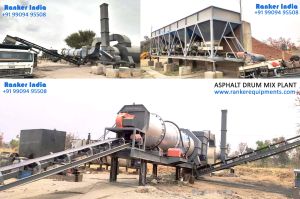 Mechanical Fully Automatic Hot Mix Plant, Color : Light White