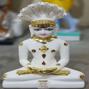Marble Parshwanath Statue