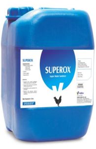 Superox Vetline Water Sanitizer, Color : Transparent, Form : Liquid