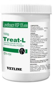Treat L Levofloxacin Wsp 10% Water Soluble Powder