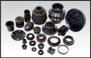 Smooth Molded Rubber Parts for Automotive Use, Industrial Applications