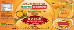 Alphonso Mango Pulp, Color : Yellowish