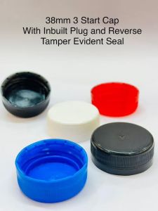 Plastic 38mm 3 Start Closure, Shape : Round