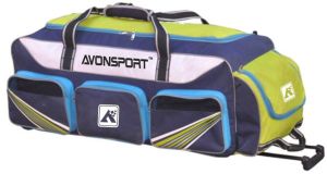 Bright Green with Outer Trolley Kit Bag for Cricket