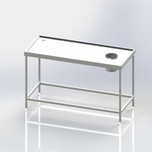 Dish Landing Table For Commercial Kitchen