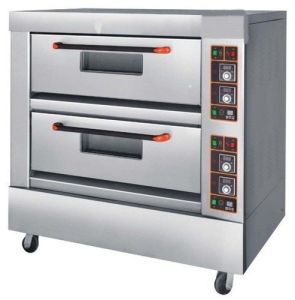 Double Deck Oven, Capacity : 4 Trays  for Baking, Heating