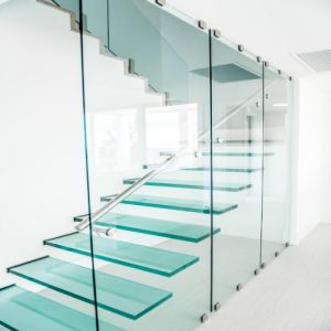 Polished Glass Staircase