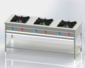 Three Burner Indian Range