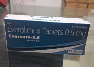 Eversure 0.5mg Everolimus Tablet