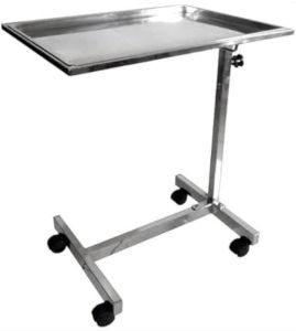 Stainless Steel Mayo Instrument Trolley