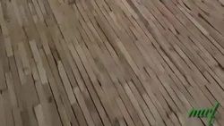 10mm Parquet Teak Wood Flooring for Residential Office